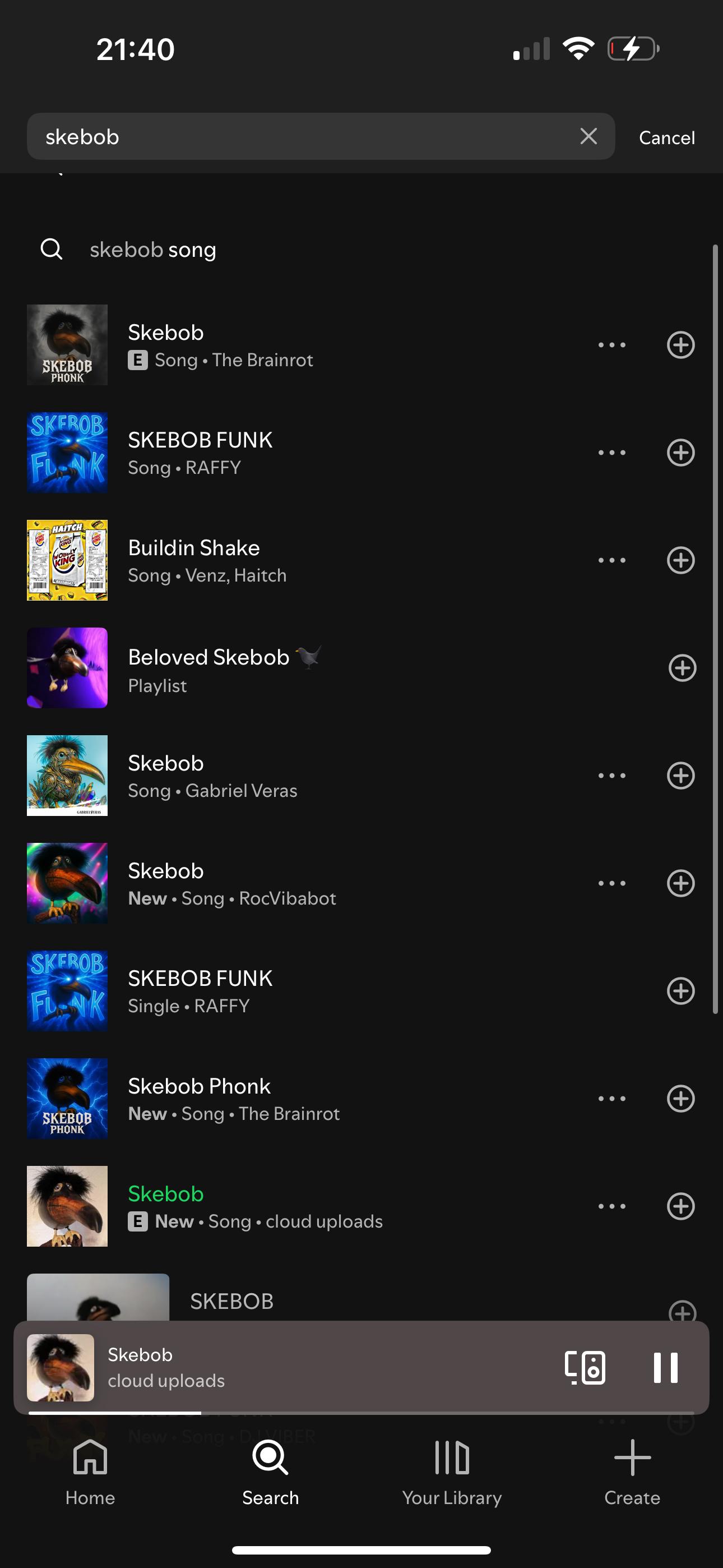 Skebob Songs Collection